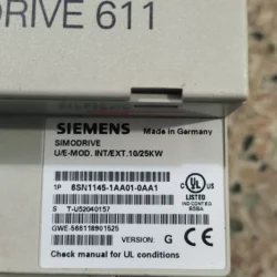 SIEMENS 6SN1145-1AA01-0AA1 INFEED MODULE
