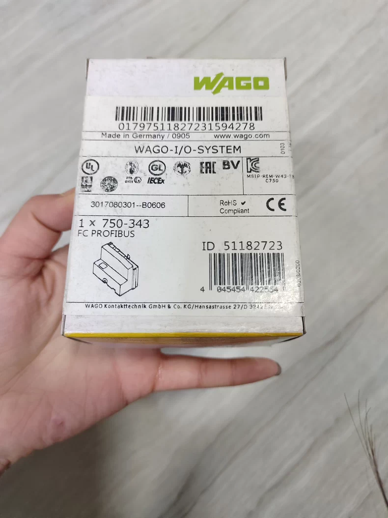 WAGO 750-343 Buscoupler DeviceNet Module 1 750 343 1769147163909