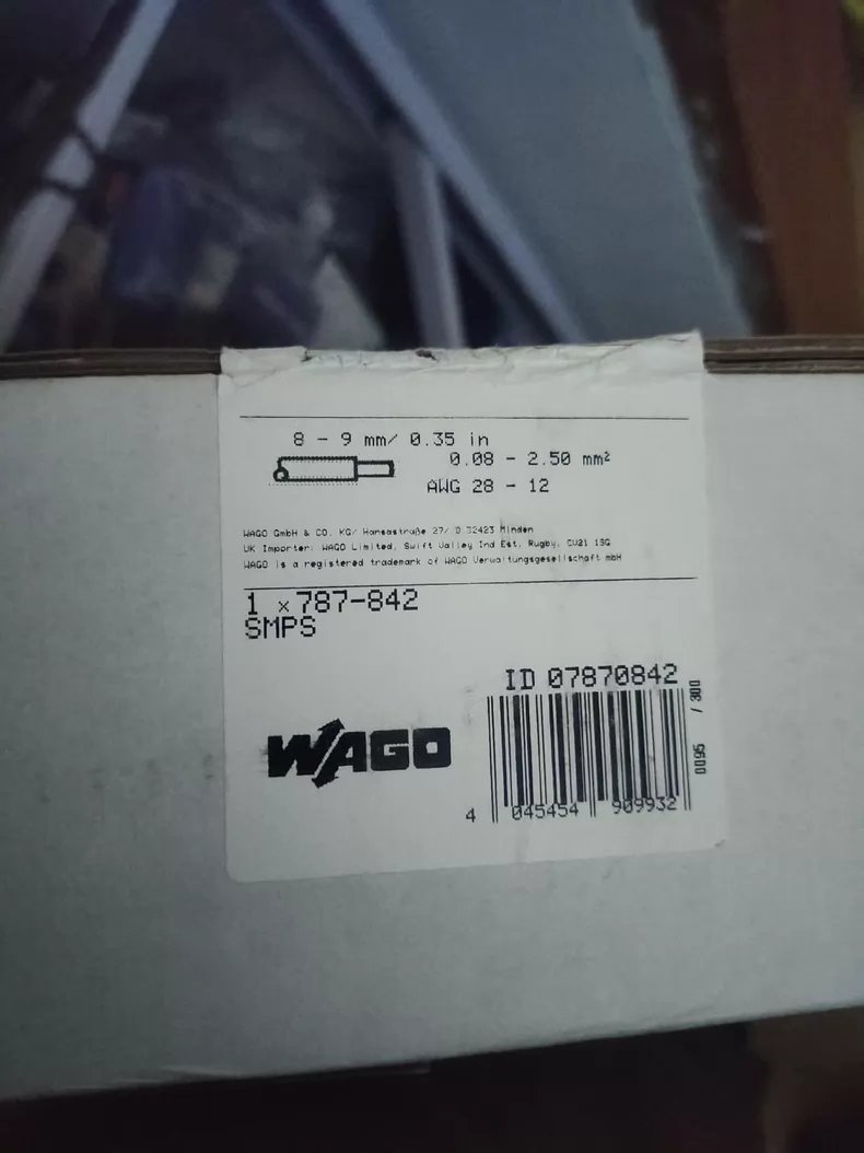 WAGO 787-842 Power module 1 787 842 1775532966778