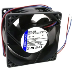 Ebmpapst 8214JH4 Axial Fan DC 24V 39.6W 1.65A 80*80*38MM 2-wires Cooling Fan