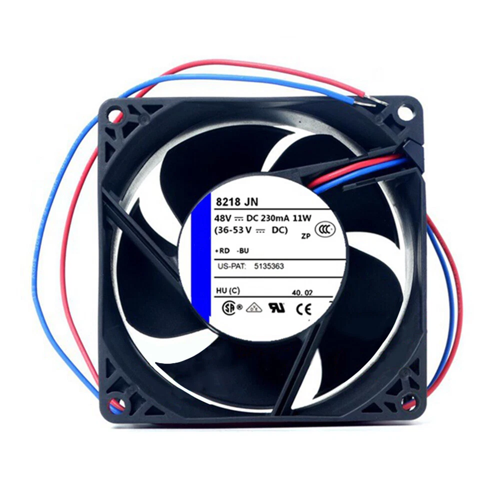 Ebmpapst 8218JN Axial Fan 48V 11W 0.23A 80*80*38MM 2-Wire Inverter Cooling Fan 1 8218JN 1768370900916
