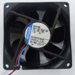 Ebmpapst 8414NG DC Axial Fan 24V 85mA 2.0W 80*80*25MM 2-Wires Papst Cooling Fan