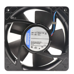 Ebmpapst 624N Axial Fan DC 24V 92mA 2.2W 60*60*25MM 2-wire 6100RPM Cooling Fan