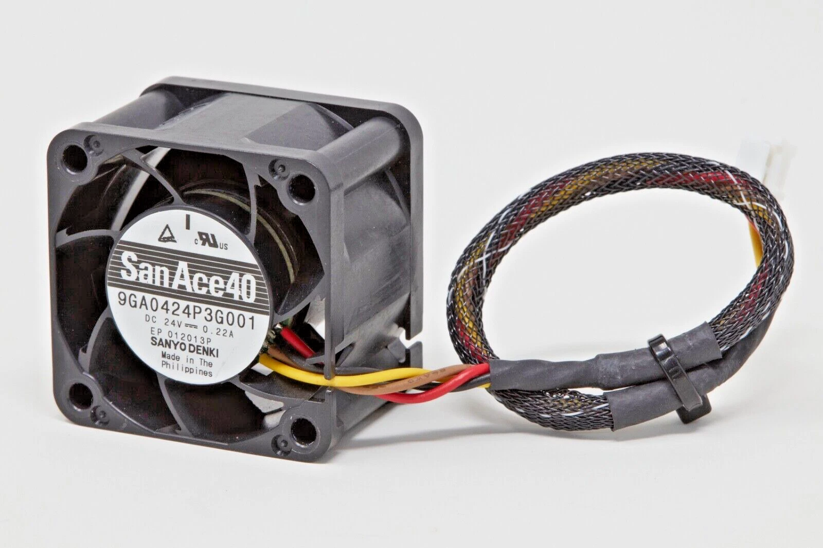 SANYO Denki 9GA0424P3G001 SanAce Fan DC 24V 0.22A 40*40*28MM 4-wire Cooling Fan 1 9GA0424P3G001 1768545276865