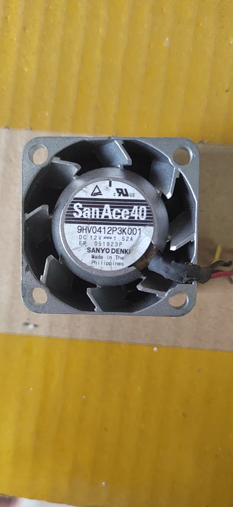 SANYO Denki 9HV0412P3K001 SanAce DC 12V 1.52A 40*40*28MM 4-Wire PWM Cooling Fan 1 9HV0412P3K001 1768544920232