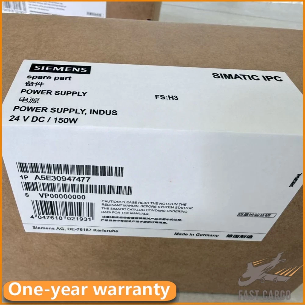 SIEMENS A5E30947477-H3 Power Supply Module 1 A5E30947477 H3 1769156813463