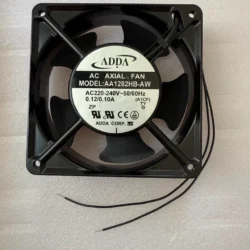 For ADDA AA1282HB-AW AC 220V 0.13/0.11A 120*120*38mm 2-wire Cabinet Cooling Fan