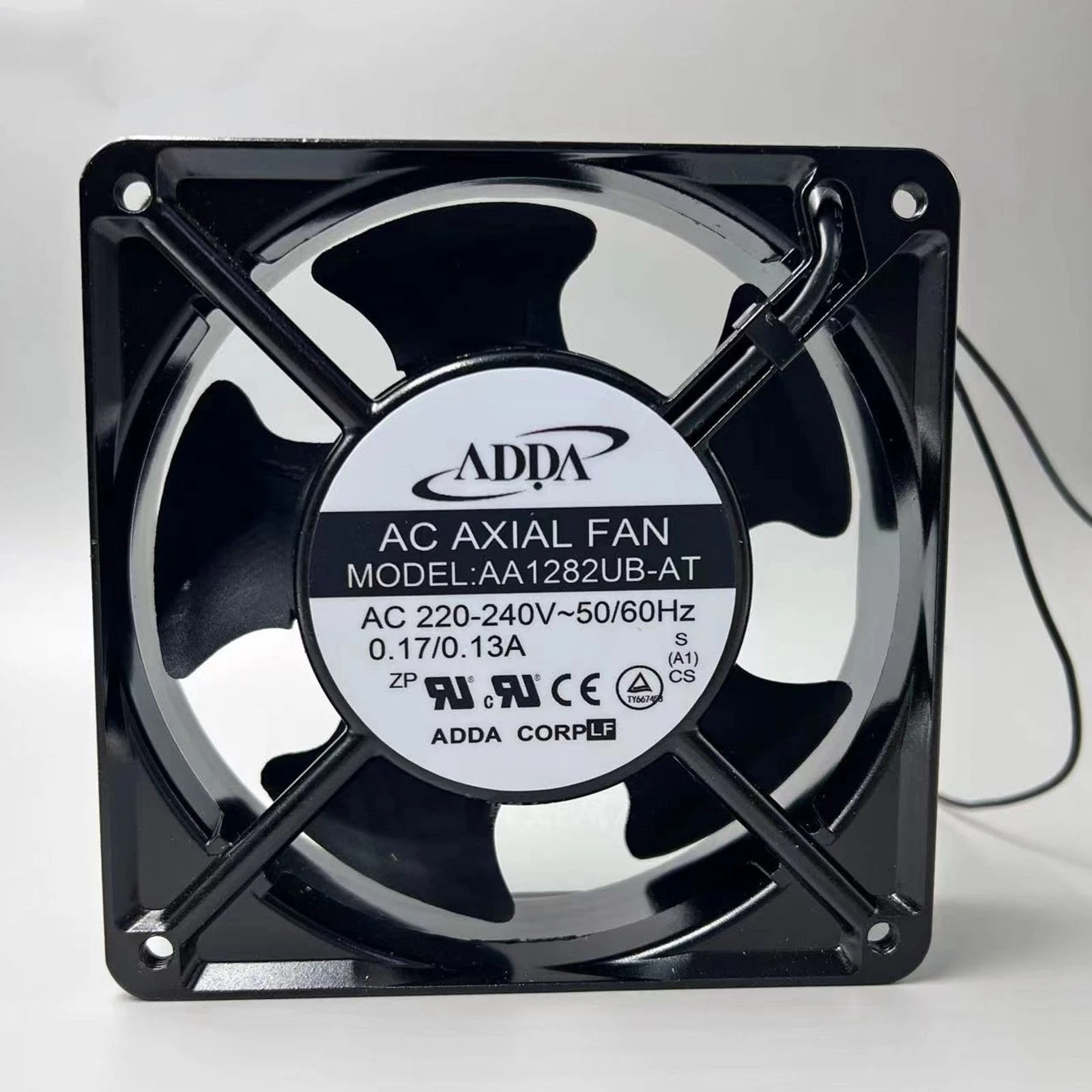 ADDA AA1282UB-AT Axial Fan AC 220/240V 0.17A 120*120*38MM High Speed Cooling Fan 1 AA1282UB AT 1767927813809