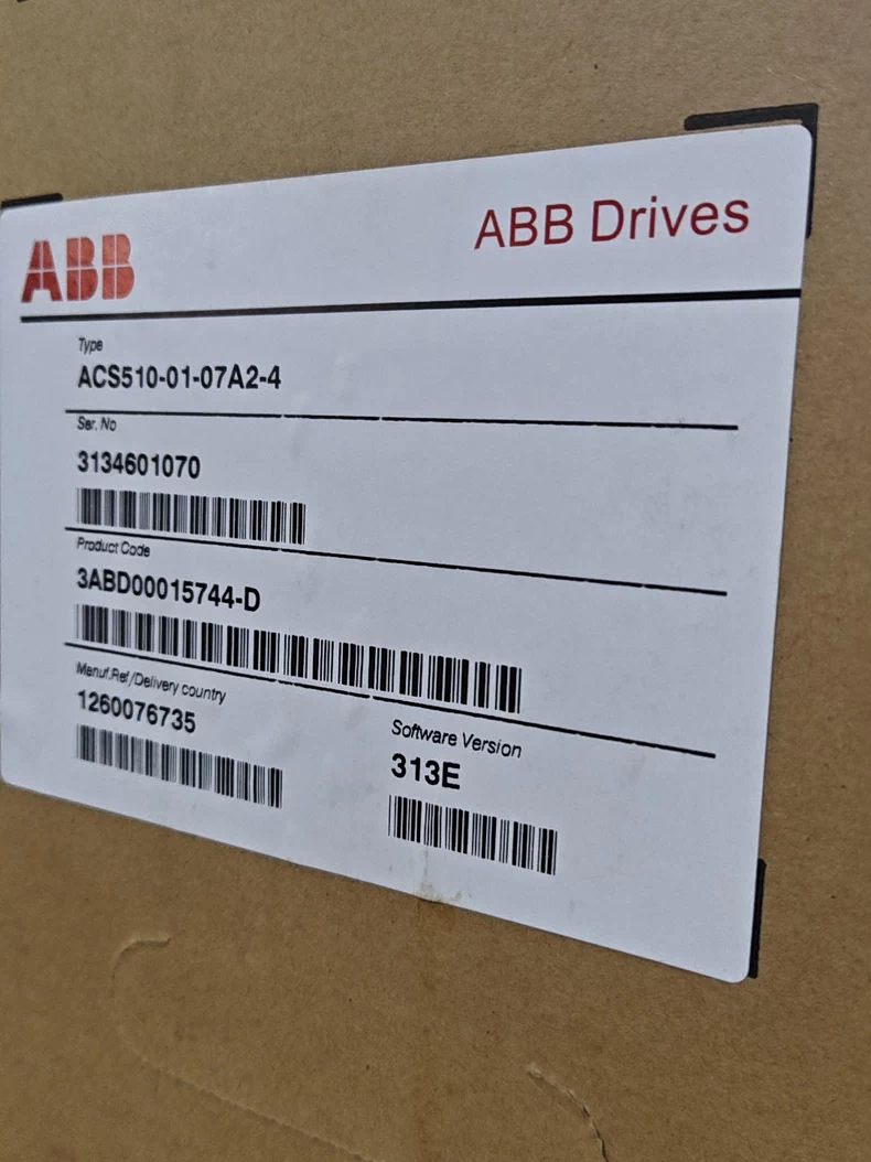 ABB ACS510-01-07A2-4 Frequency converter 1 ACS510 01 07A2 4 1768189479575