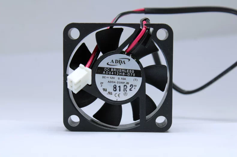 ADDA AD0412HB-G70 Axial Fan DC 12V Fan 0.10A 40*40*10MM 2-wire Ball Cooling Fan 1 AD0412HB G70 1768197007472