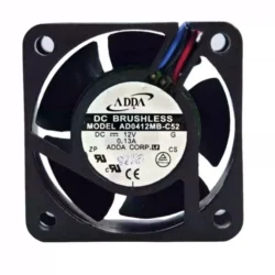 For ADDA AD0412MB-C52 Fan DC 12V 0.13A 40*40*20mm Ball 3pin Server cooling fan