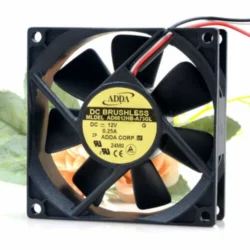 For ADDA AD0812HB-A73GL DC 12V 0.25A 80*80*25mm 36CFM 3pin Case cooling fan