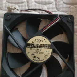 ADDA AD1212HB-A73GL Axial Fan DC 12V 0.37A 3Wire 120*120*25MM Server Cooling Fan