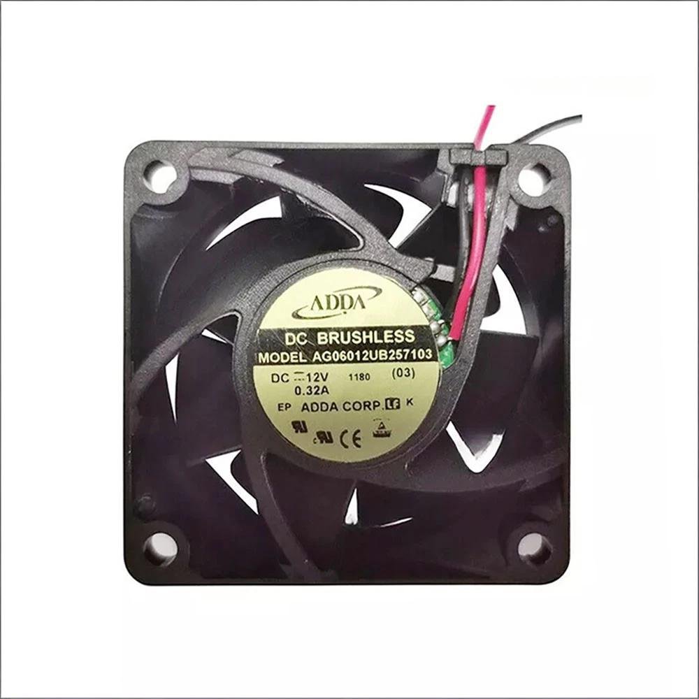 ADDA Fan AG06012UB257103 AD0612UB-A71GL 12VDC 0.32A 60*60*25MM Cooling Fan 1 AG06012UB257103 1768536246943