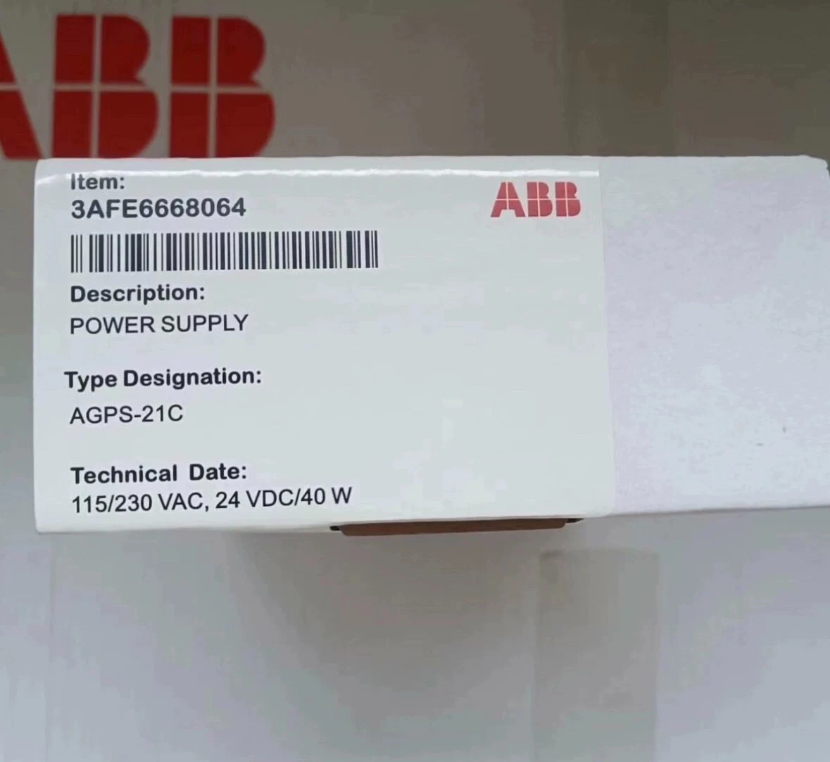 ABB AGPS-21C Used Inverter circuit board 1 AGPS 21C 1768266381755