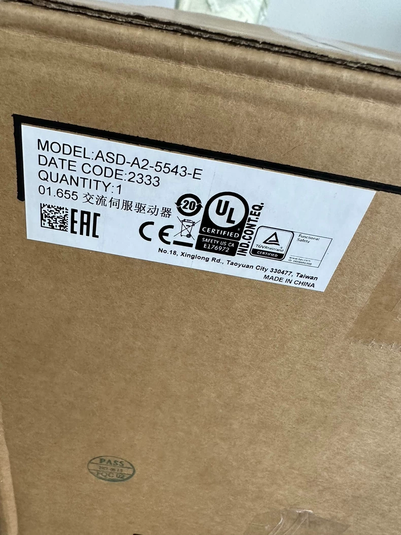 DELTA ASD-A2-5543-E Servo Drive 1 ASD A2 5543 E 1766130628865