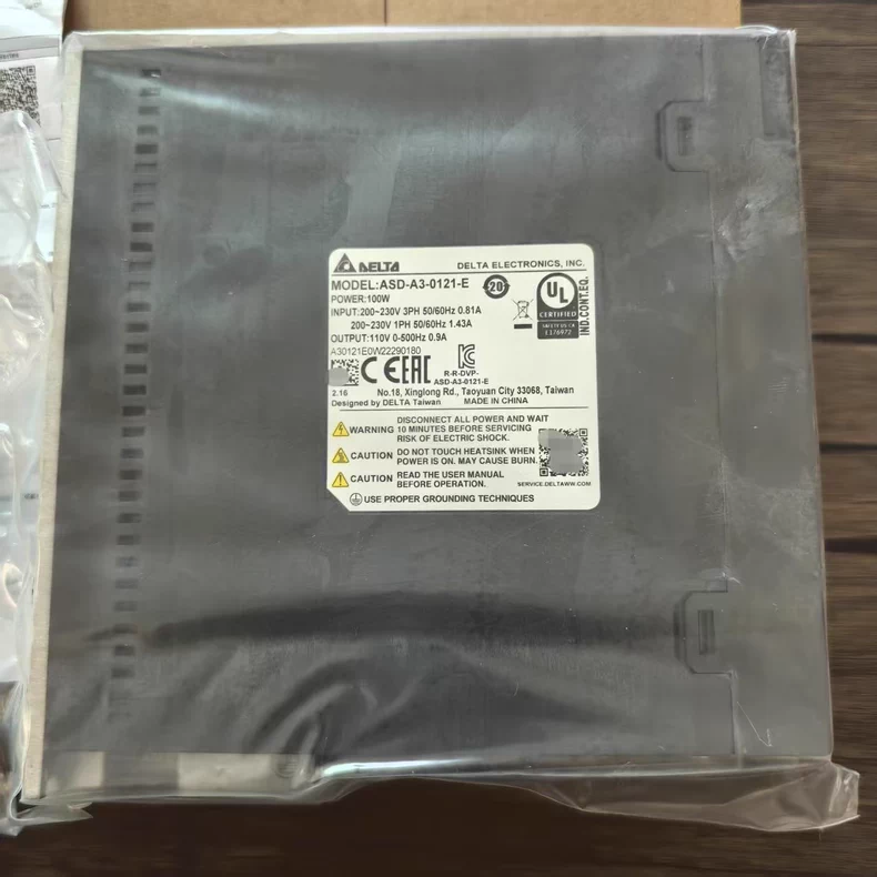 Delta ASD-A3-0121-E servo drive 1 ASD A3 0121 E 1770278920727