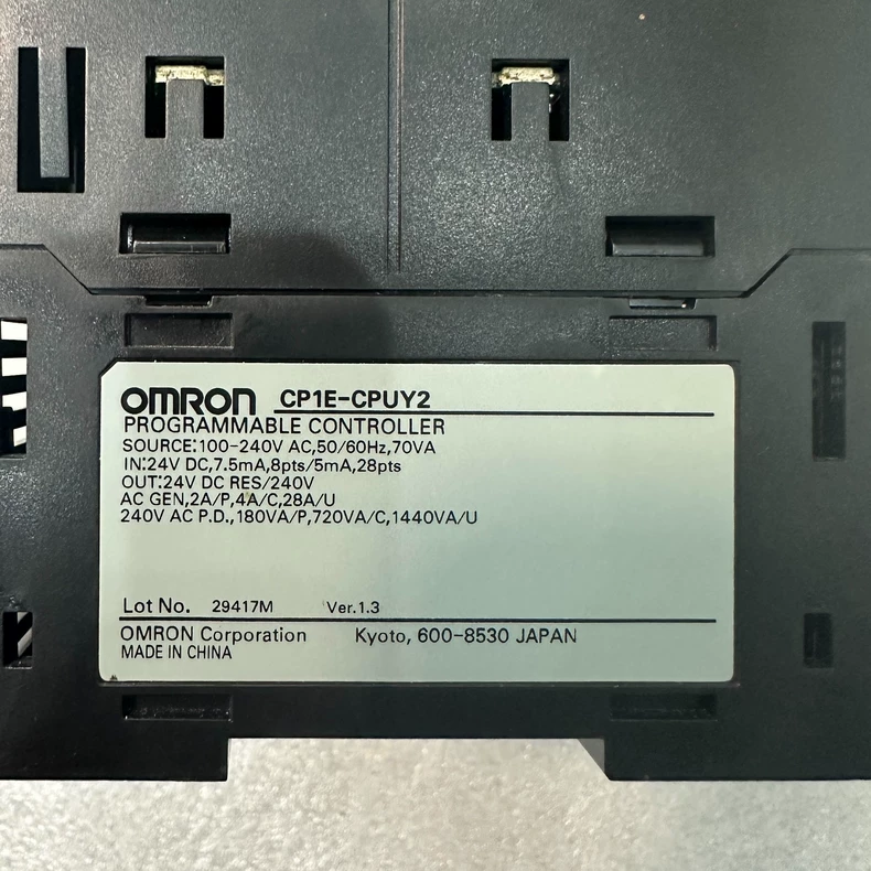 Omron CP1E-CPUY2 Controller Module 1 CP1E CPUY2 1766540428098