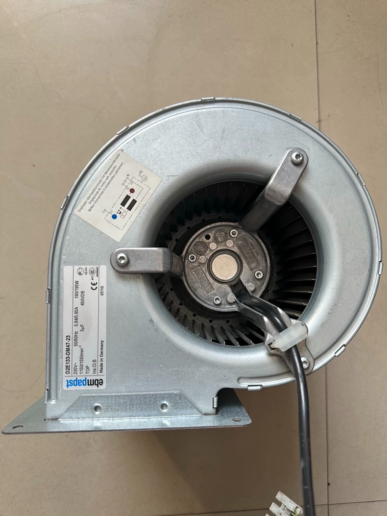 Ebmpapst D2E133-DM47-23 Centrifugal Fan 230V 180W Inverter Cooling Fan 1 D2E133 DM47 23 1768531664681
