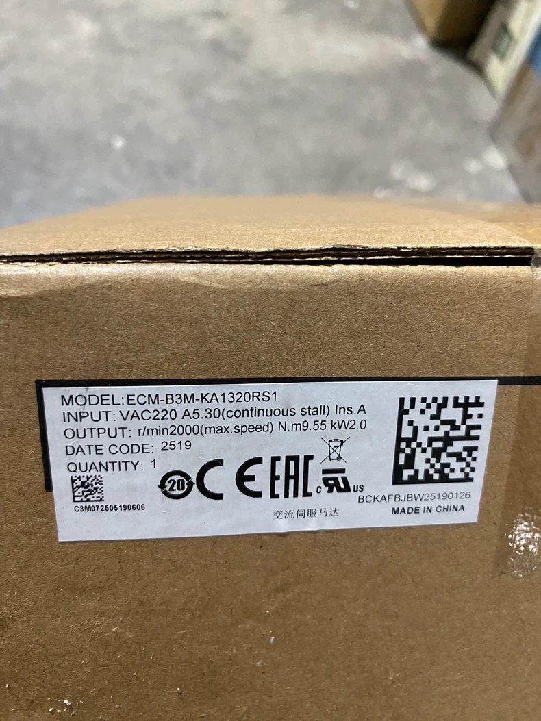 Delta servo motor ECM-B3M-KA1320RS1 1 ECM B3M KA1320RS1 1775198522342