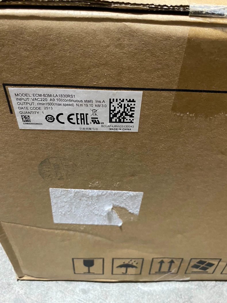 Delta servo motor ECM-B3M-LA1830RS1 1 ECM B3M LA1830RS1 1775204955440