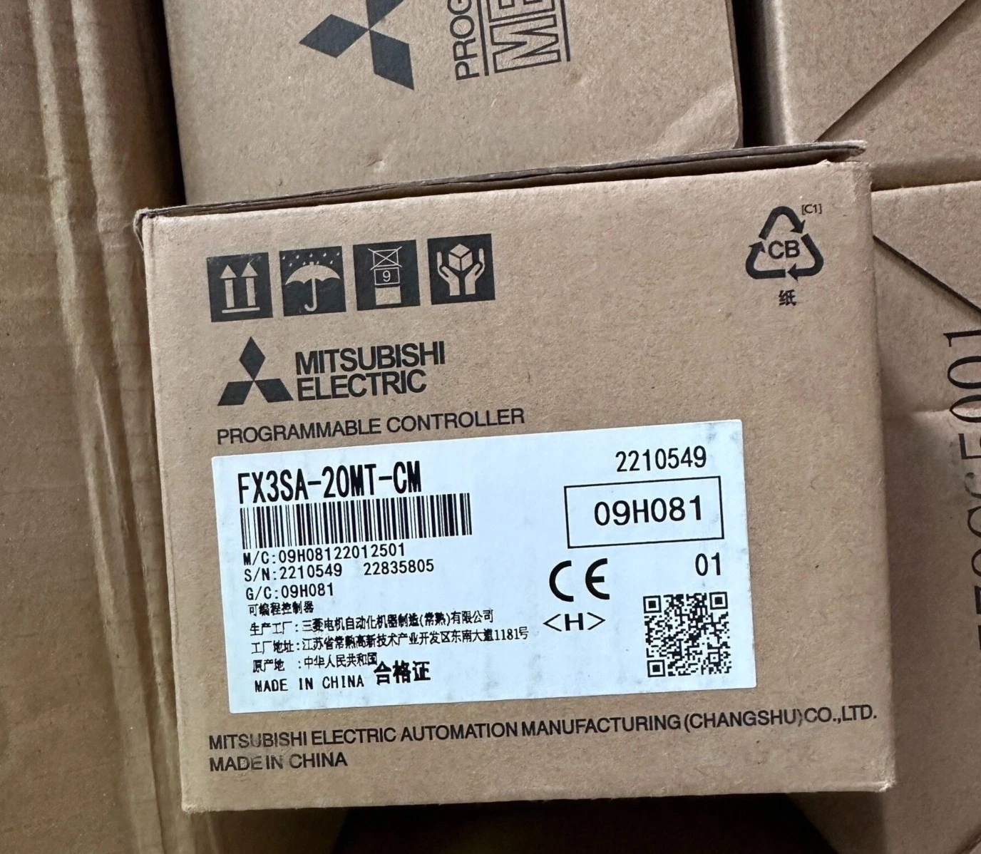 MITSUBISHI MODULE FX3SA-20MT-CM 1 FX3SA 20MT CM 1768186472874