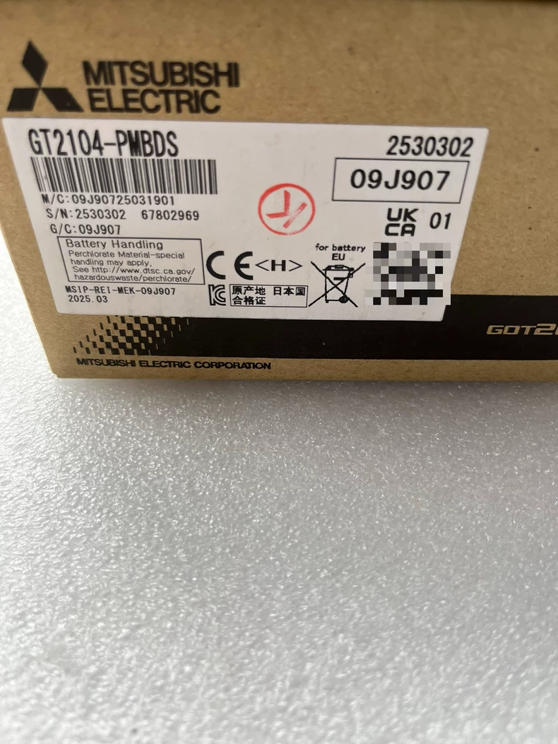 MITSUBISHI GT2104-PMBDS2 HMI Touch Panel 1 GT2104 PMBDS 1772768257854