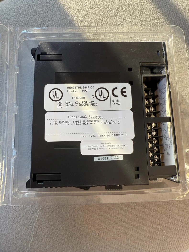GE FANUC HE693THM884P-50 HORNER Thermocouple Input Module 1 HE693THM884P 50 1767949282003