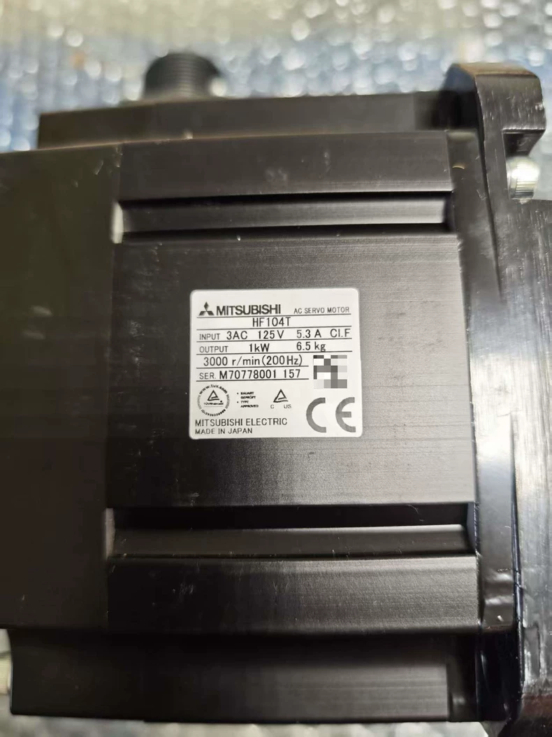 Mitsubishi Servo Motor HF104T 1 HF104T 1766713845460