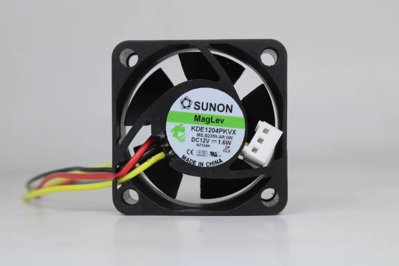 SUNON Fan KDE1204PKVX Axial Fan DC 12V 1.4W 40*40*20mm 3-Pin Slient Cooling Fan 1 KDE1204PKVX 1767924393133