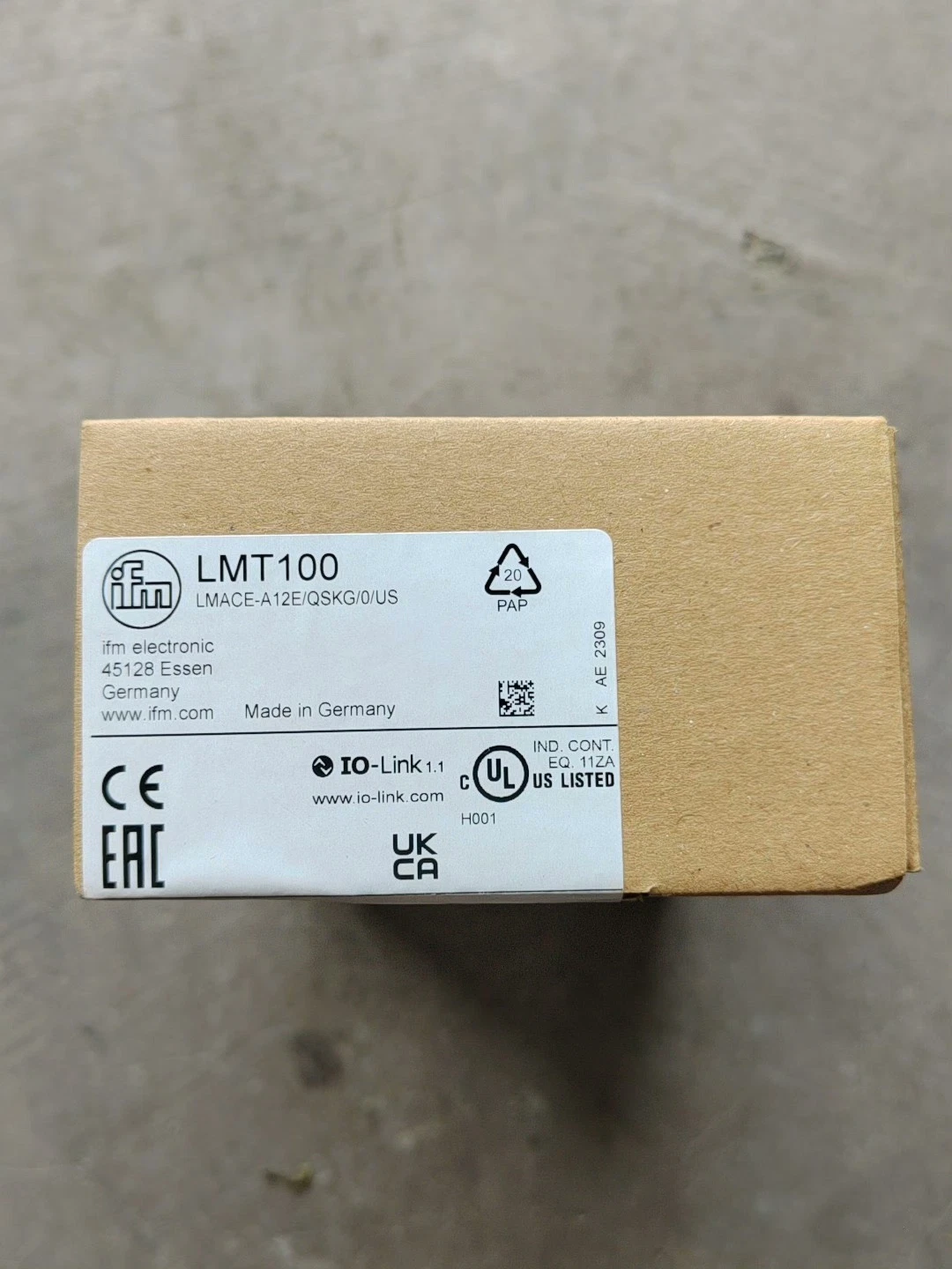 IFM Leveling Sensor LMT100 1 LMT100 1766128965205
