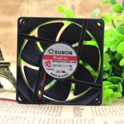 SUNON ME80251V1-000C-A99 80x80x25mm DC 12V 1.7W Axial Case Cooling Fan PC Computer Fan NEW