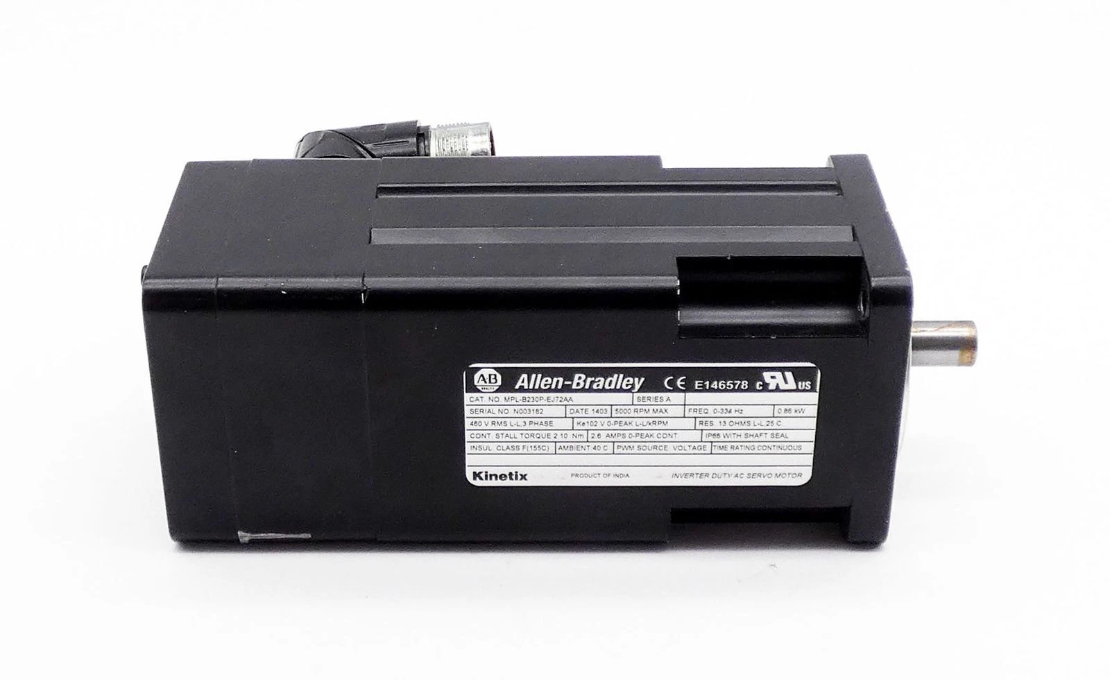 Allen-Bradley MPL-B230P-EJ72AA Servo Motor 1 MPL B230P EJ72AA 1768188707424