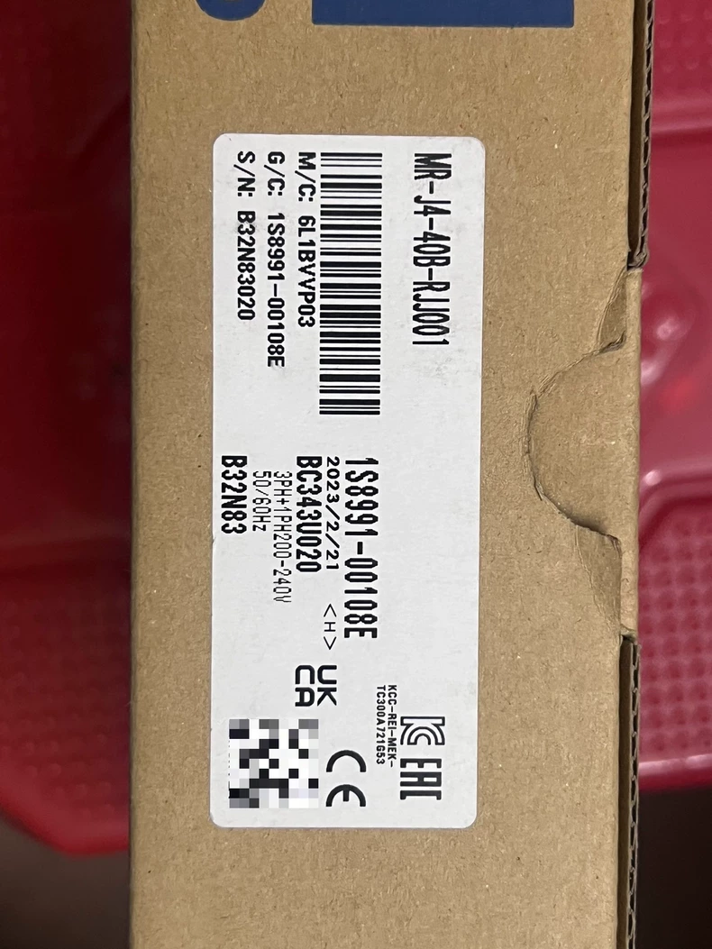 MITSUBISHI MR-J4-40B-RJ020 AC Servo Drive 1 MR J4 40B RJJ001 1774839997165