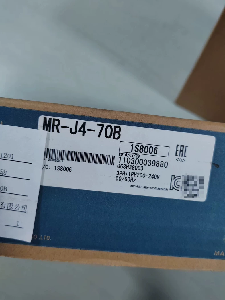Mitsubishi MR-J4-70B servo drive 1 MR J4 70B 1771903526138