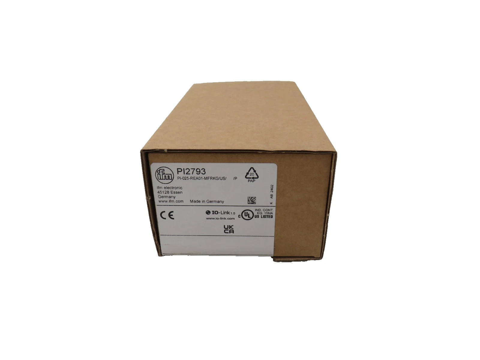 IFM PI2793 Pressure Sensor 1 PI2793 1773816301283