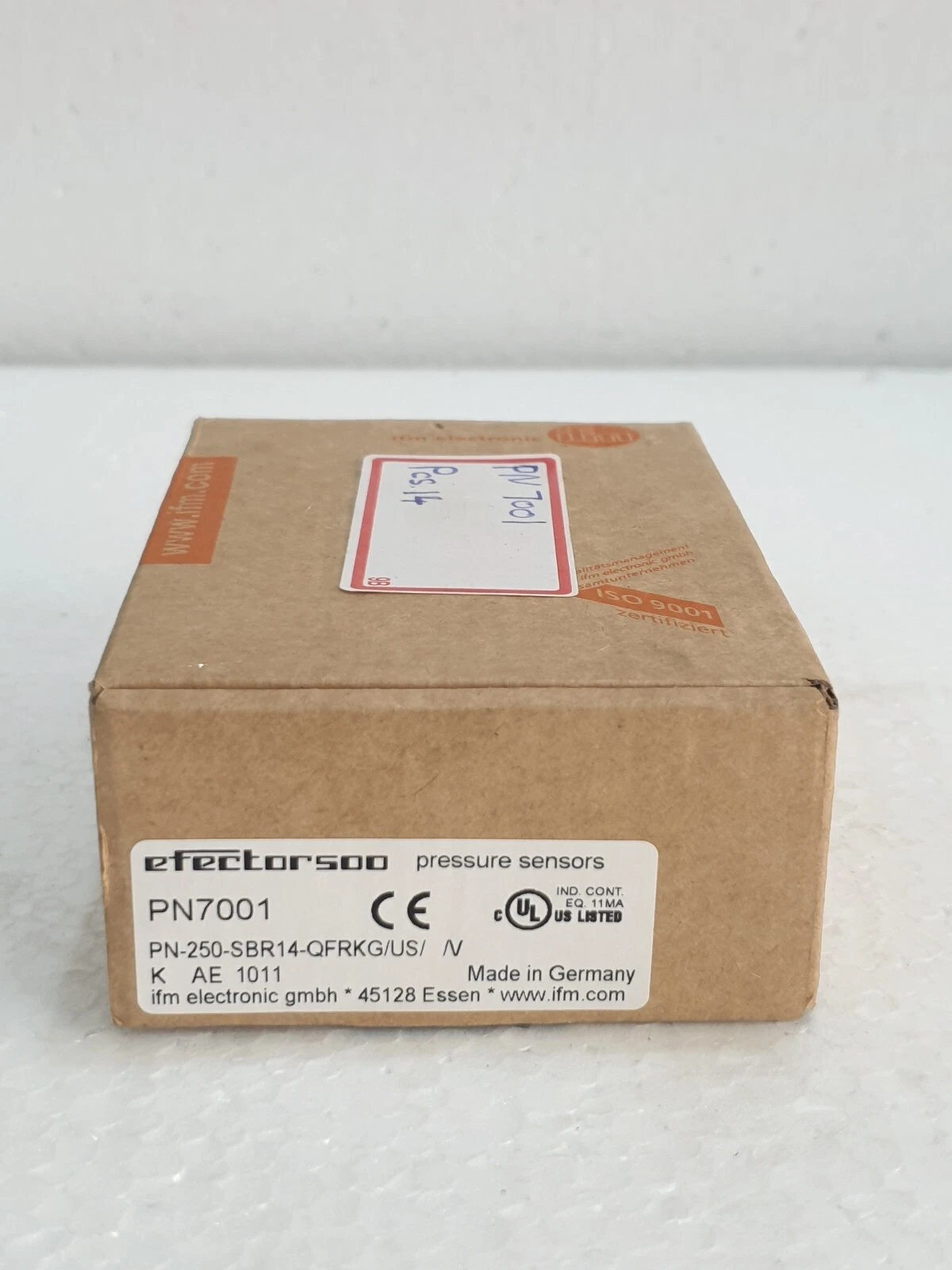 IFM PN7001 PRESSURE SENSOR 1 PN7001 1770277739138