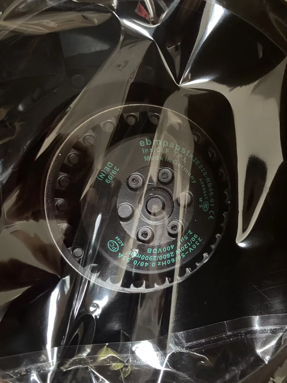 Ebmpapst R2E220-RB06-01 Centrifugal Fan 230V 135W 0.45/0.6A Inverter Cooling Fan 1 R2E220 RB06 01 1768188908847