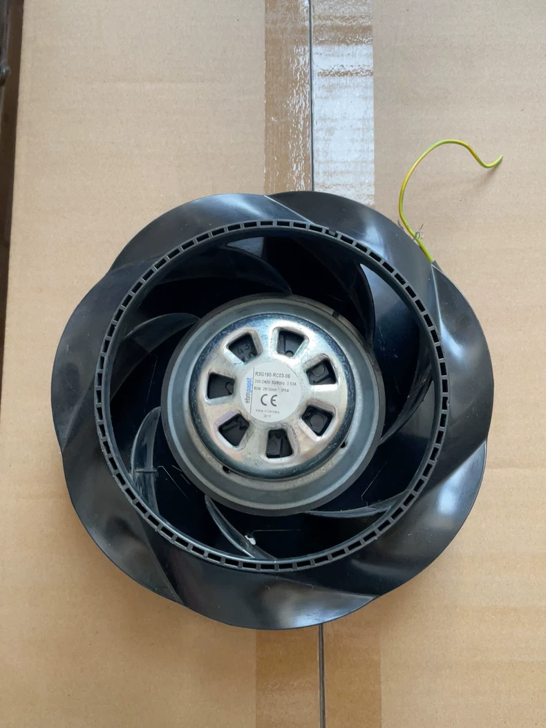 Ebmpapst R3G190-RC03-06 Centrifugal Fan 200~240VAC 0.53A 60W 190MM Cooling Fan 1 R3G190 RC03 06 1768188101548