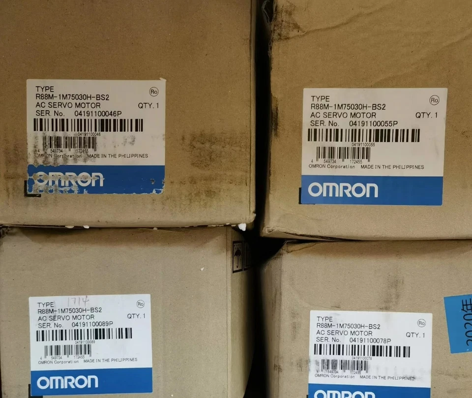 Omron R88M-1M75030H-BS2 Servo Motor 1 R88M 1M75030H BS2 1773385877056