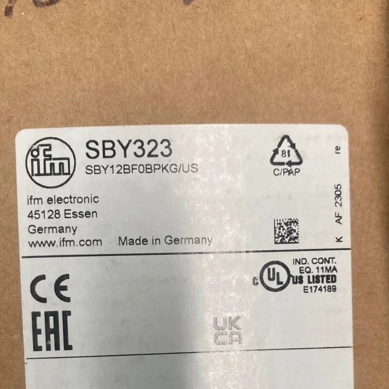 IFM flow sensor device SBY323 1 SBY323 1766123702034