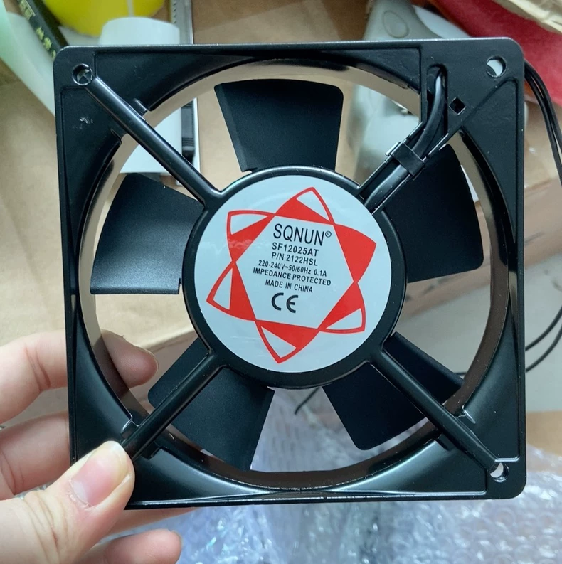 For SUNON SF12025AT P/N 2122HBL Axial fan AC 220V 120*120*25mm Case fan 1 SF12025AT 1768374052501