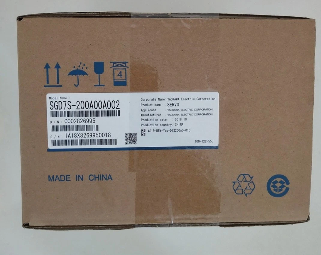 Yaskawa SGD7S-200A00A002 Servo Drive 1 SGD7S 200A00A002 1766131252521