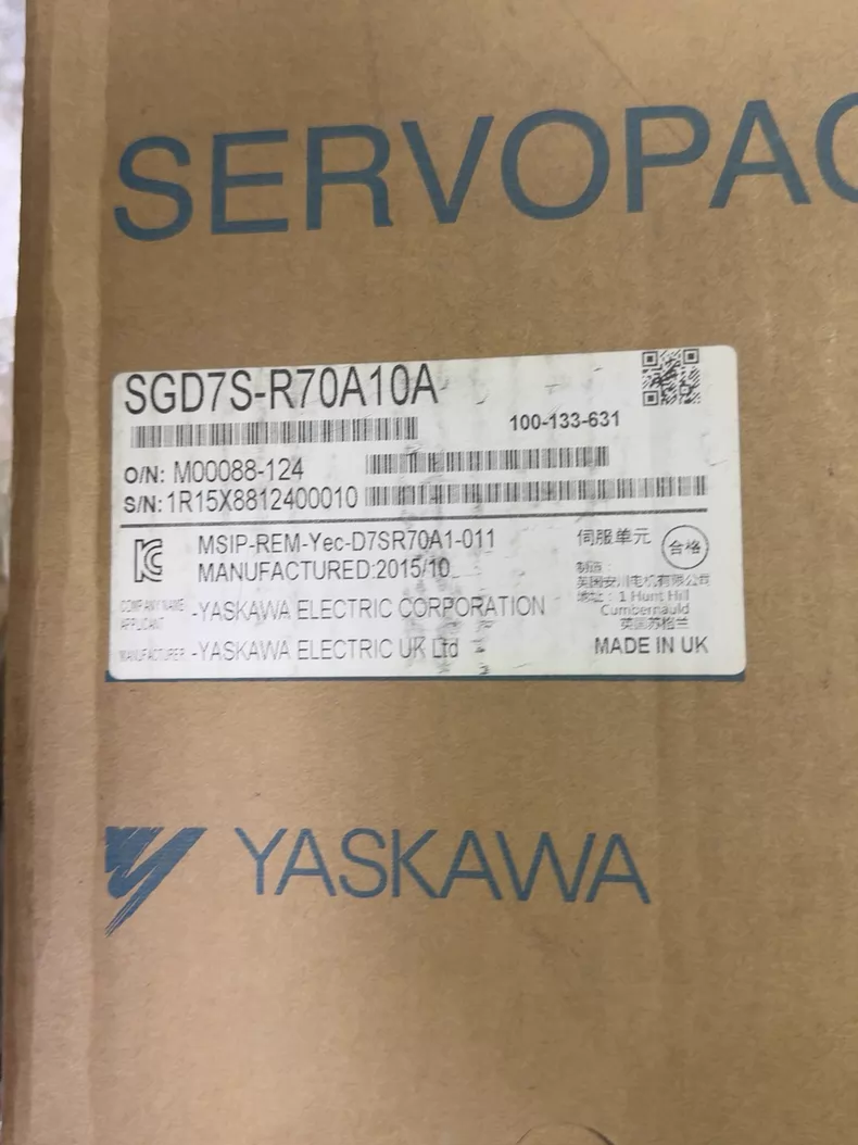 Yaskawa servo driver SGD7S-R70A10A 1 SGD7S R70A10A 1774837808030