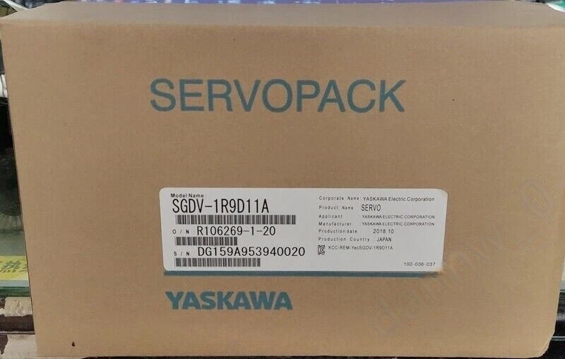 YASKAWA SGDV-1R9D11A Servo Drive 1 SGDV 1R9D11A 1769994703445
