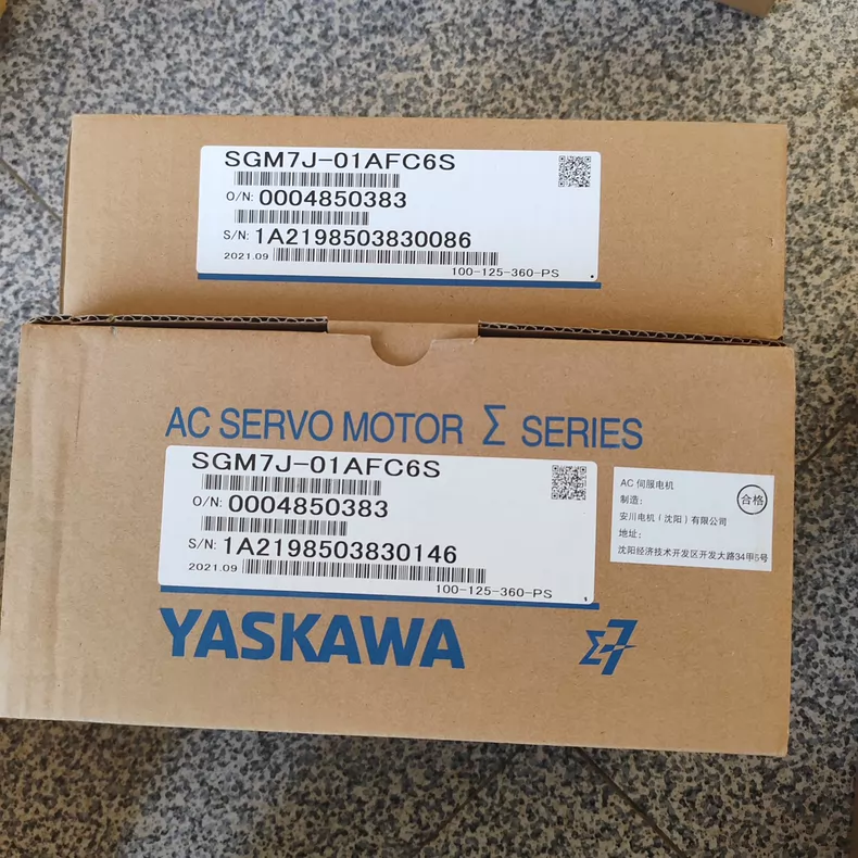Yaskawa SGM7J-01AFC6S AC Servo Motor 1 SGM7J 01AFC6S 1766129089463