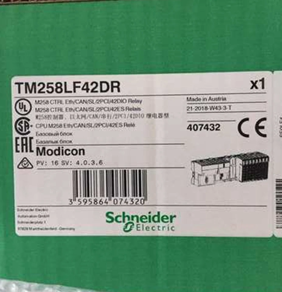 Schneider TM258LF42DR PLCmodule programmable controller 1 TM258LF42DR 1769996051167