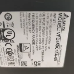 DELTA VFD550C43A-00 frequency converter