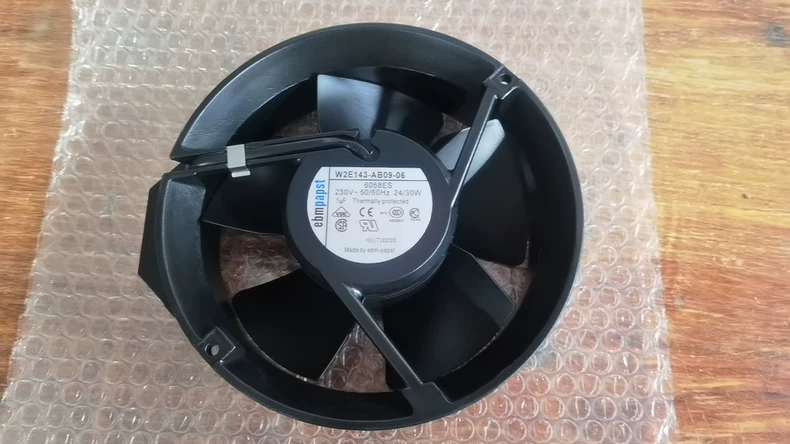 Ebmpapst Fan W2E143-AB09-06 230VAC 24/30W High temperature Resistance Axial Fan 1 W2E143 AB09 06 1768355197340