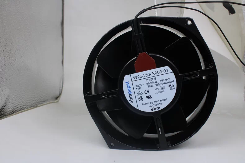 Ebmpapst W2S130-AA03-01 7855ES Cabinet Cooling Fan 230V 39/45W 2800RPM Axial Fan 1 W2S130 AA03 01 1767858017590